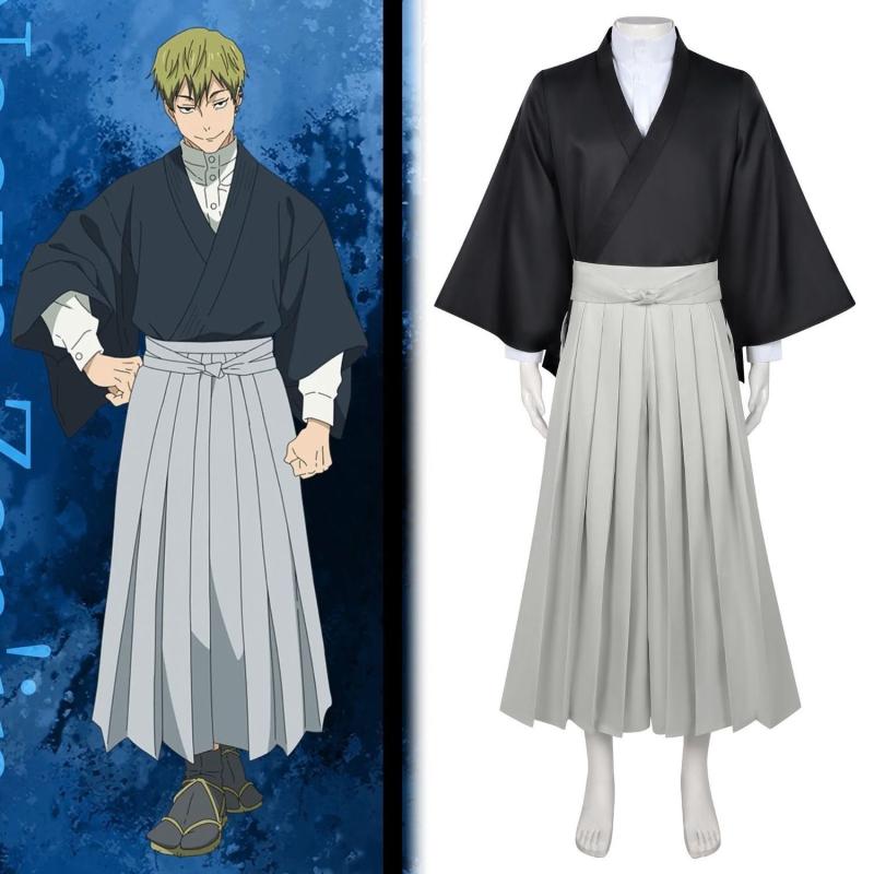 Men'S Kimono Accessories - Anime Jujutsu Kaisen Haibara Yu Cosplay