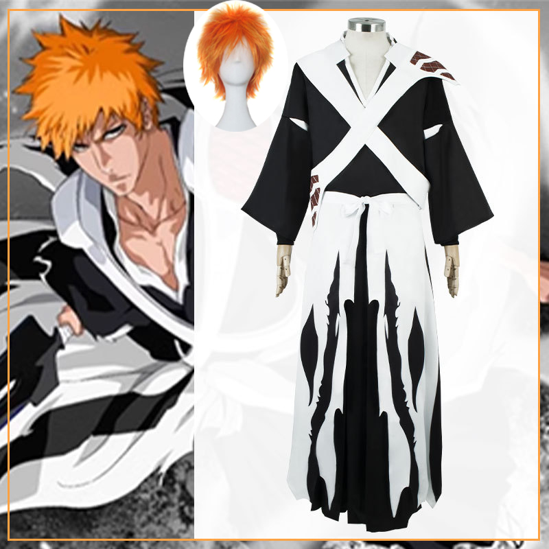 Anime Bleach Kurosaki Ichigo C - Men'S Kimono Accessories review and price