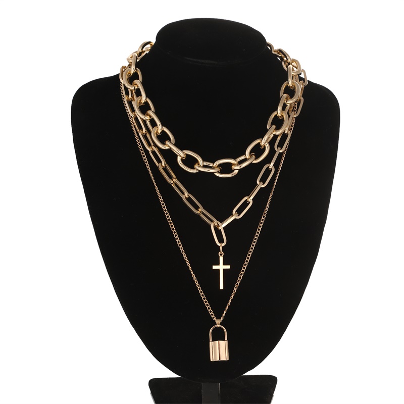 FNQUFUJ Layered grunge aesthet - Men Accessories Neck Chain review and price