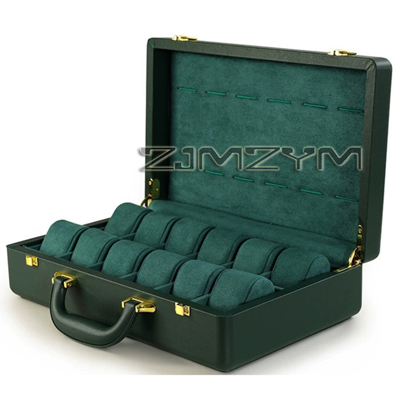 12 Slots Watch Box Mens Watche - Travel Organizer Men review and price